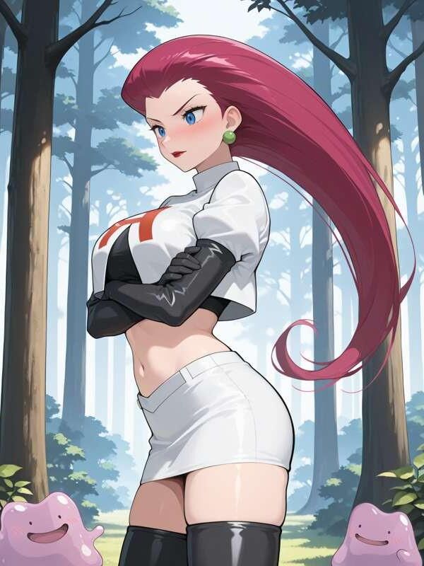 pokemon ditto fucks jessie hard