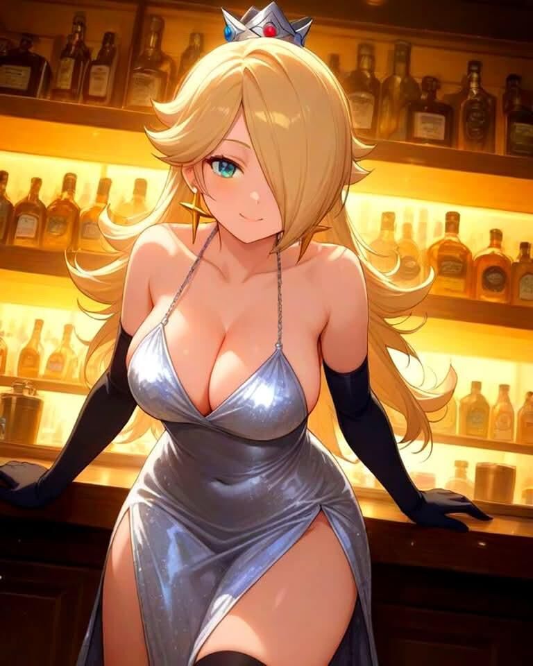 SUPER MARIO PRINCESS ROSALINA