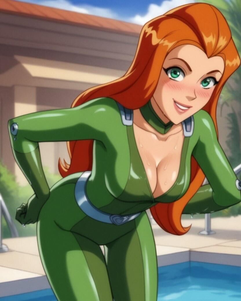  Totally Spies Sam, Clover, Alex 