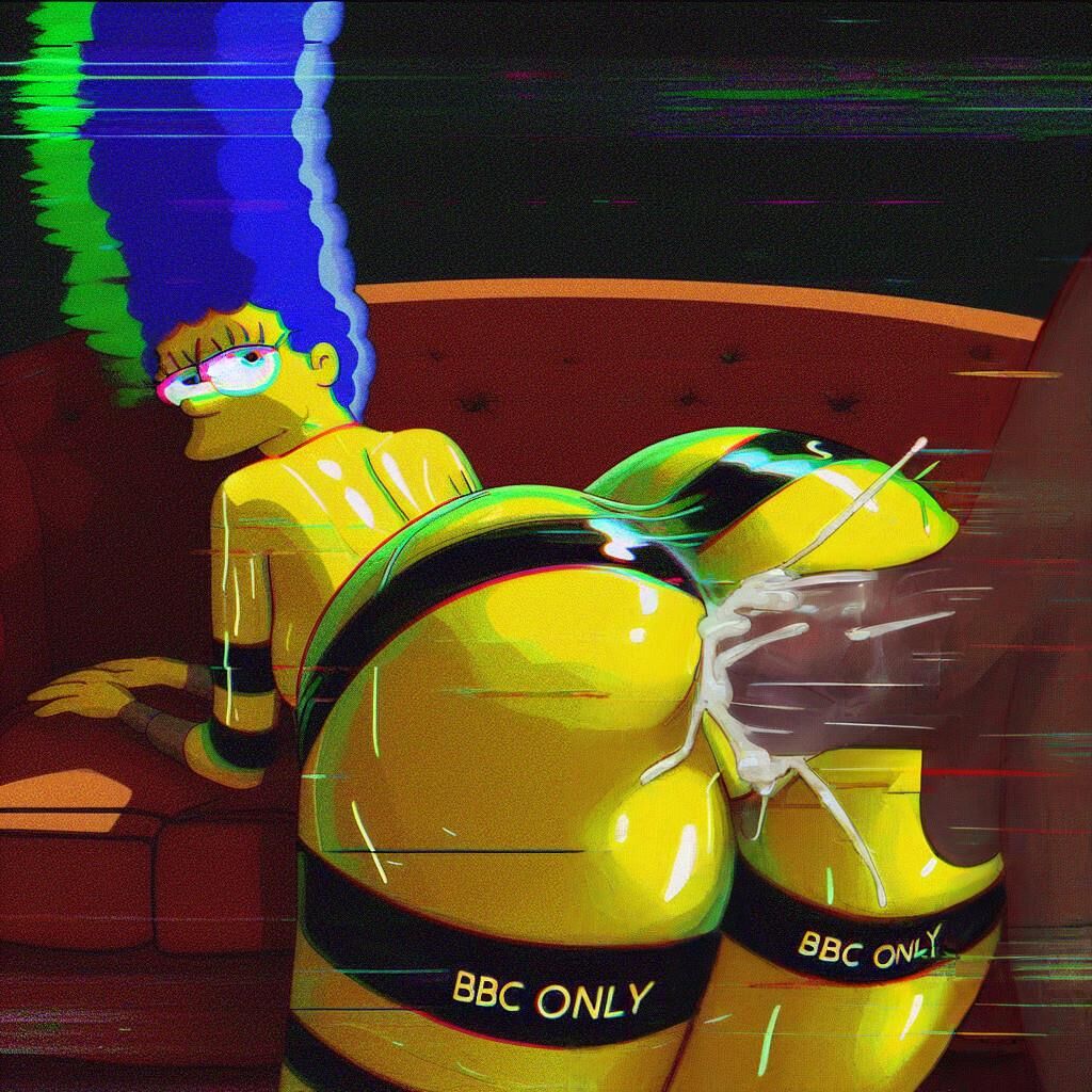 Marge Simpson Blacked