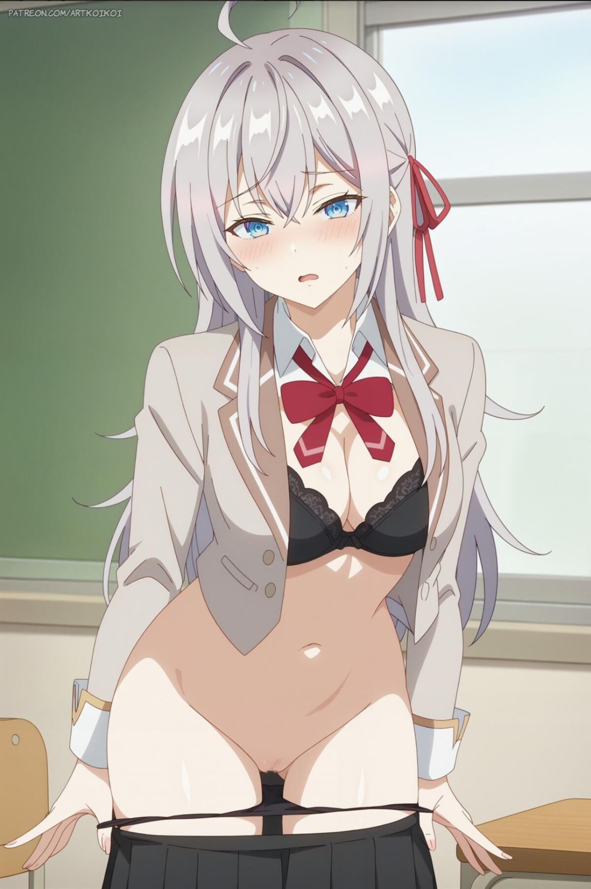 Hentai Alya sometimes hides her feelings in russian 