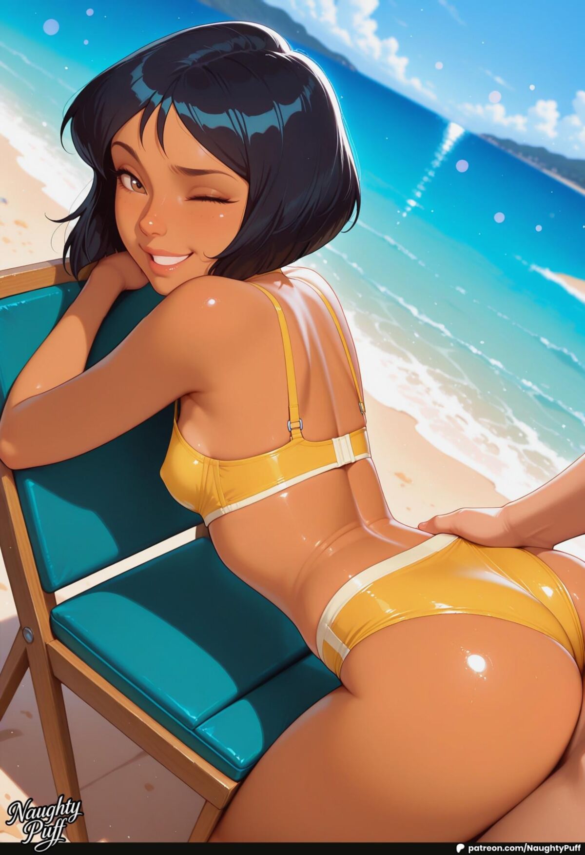 totally spies alex fucked on the beach
