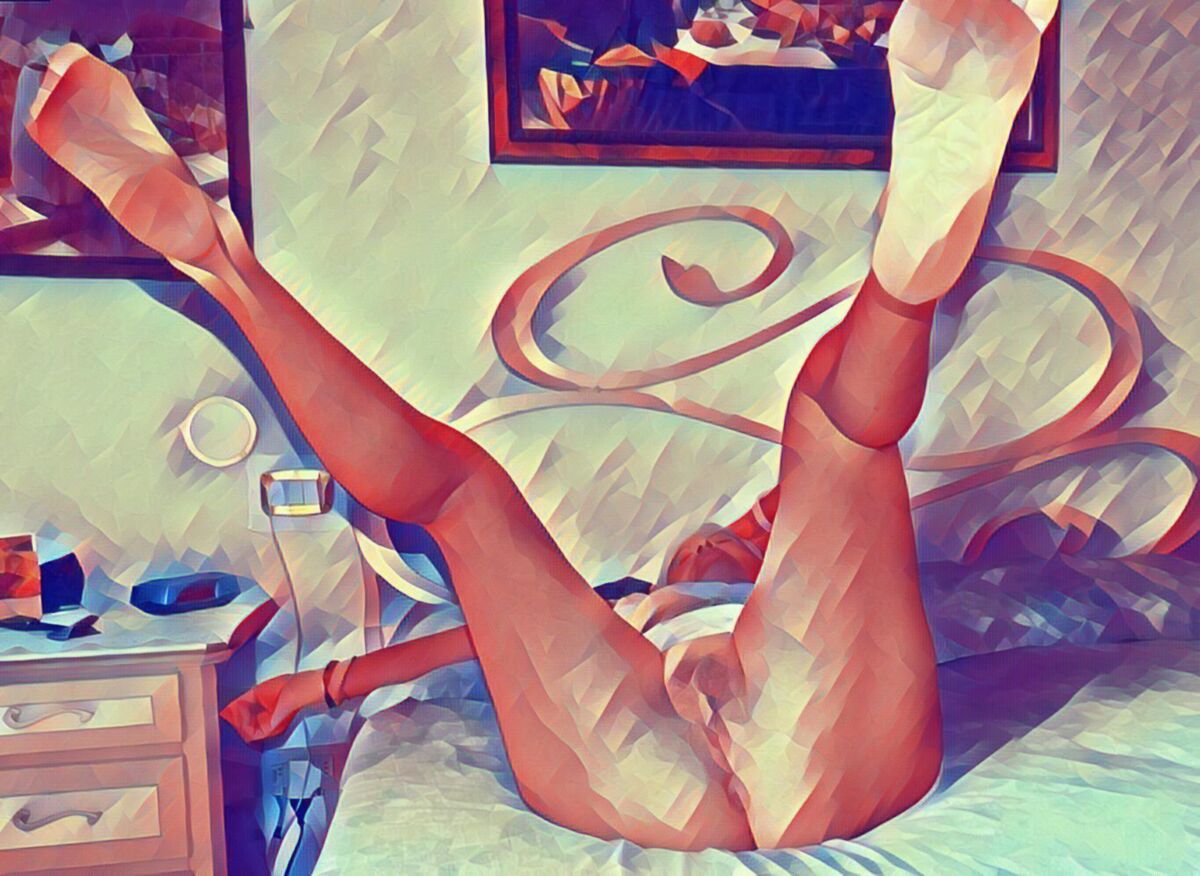 chicas cachondas con las piernas arriba