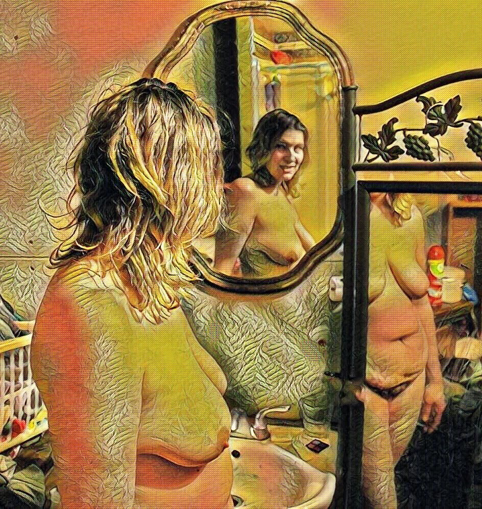 Miroir chaud à double plaisir