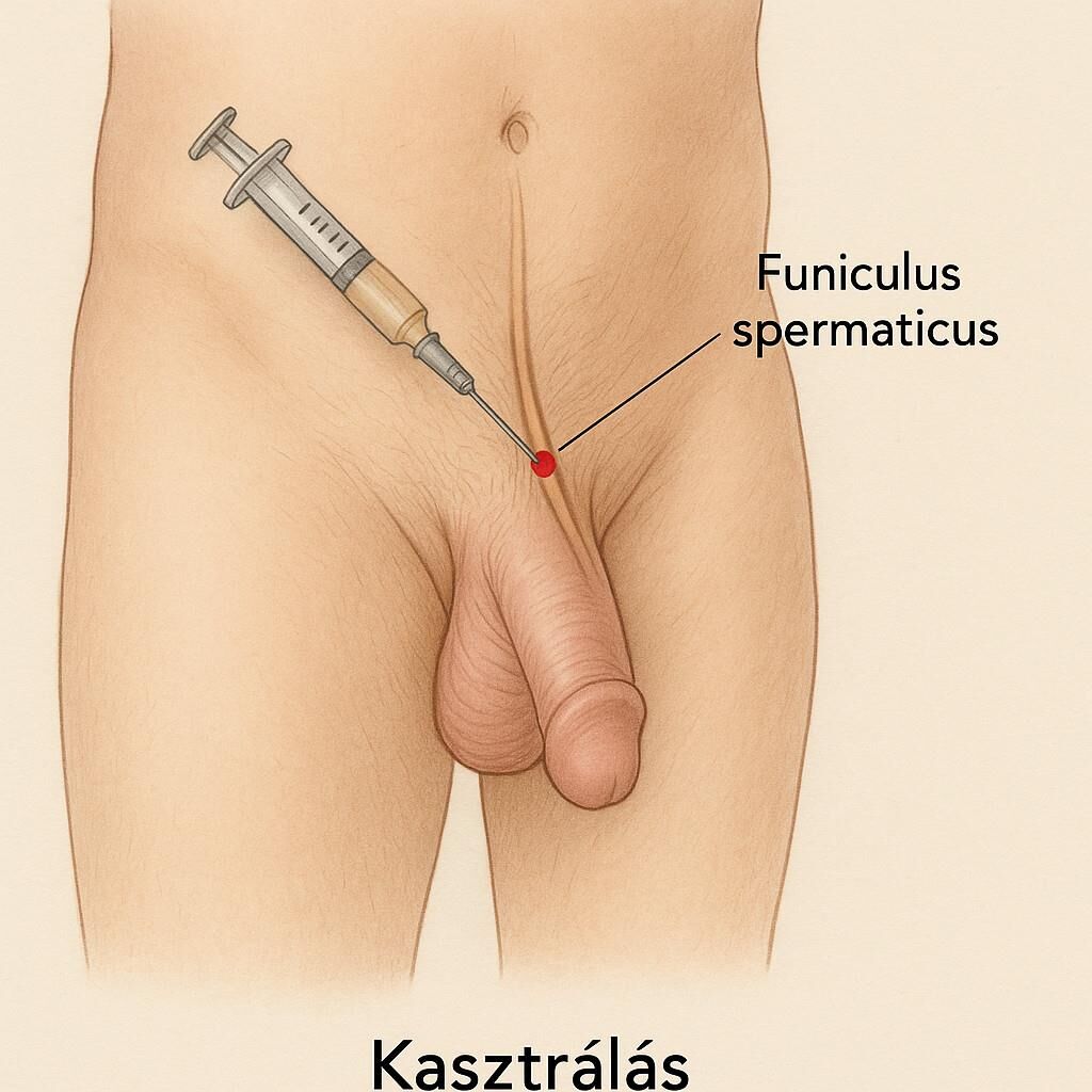 Anesthetic injections before castration