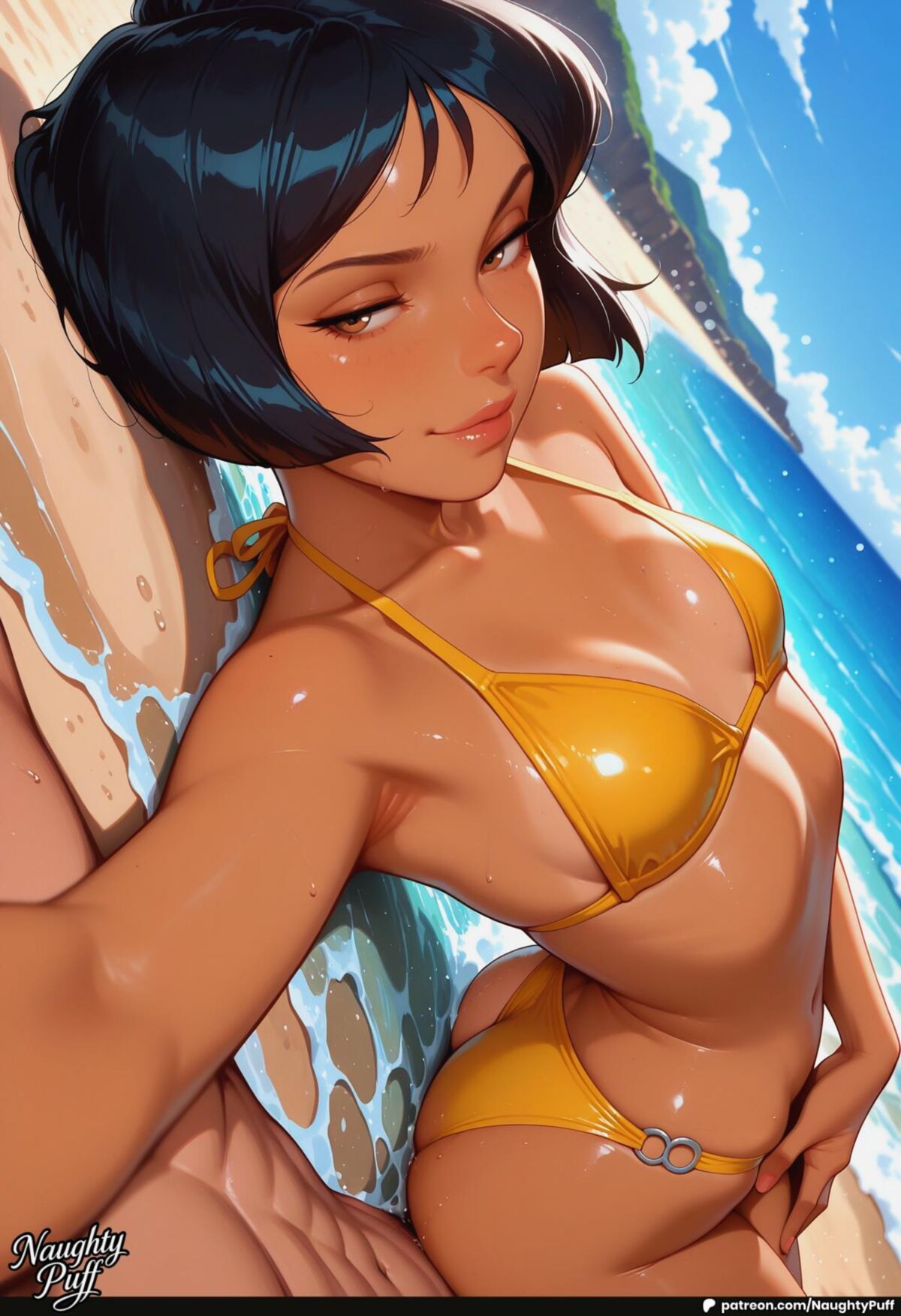 totally spies alex fucked on the beach