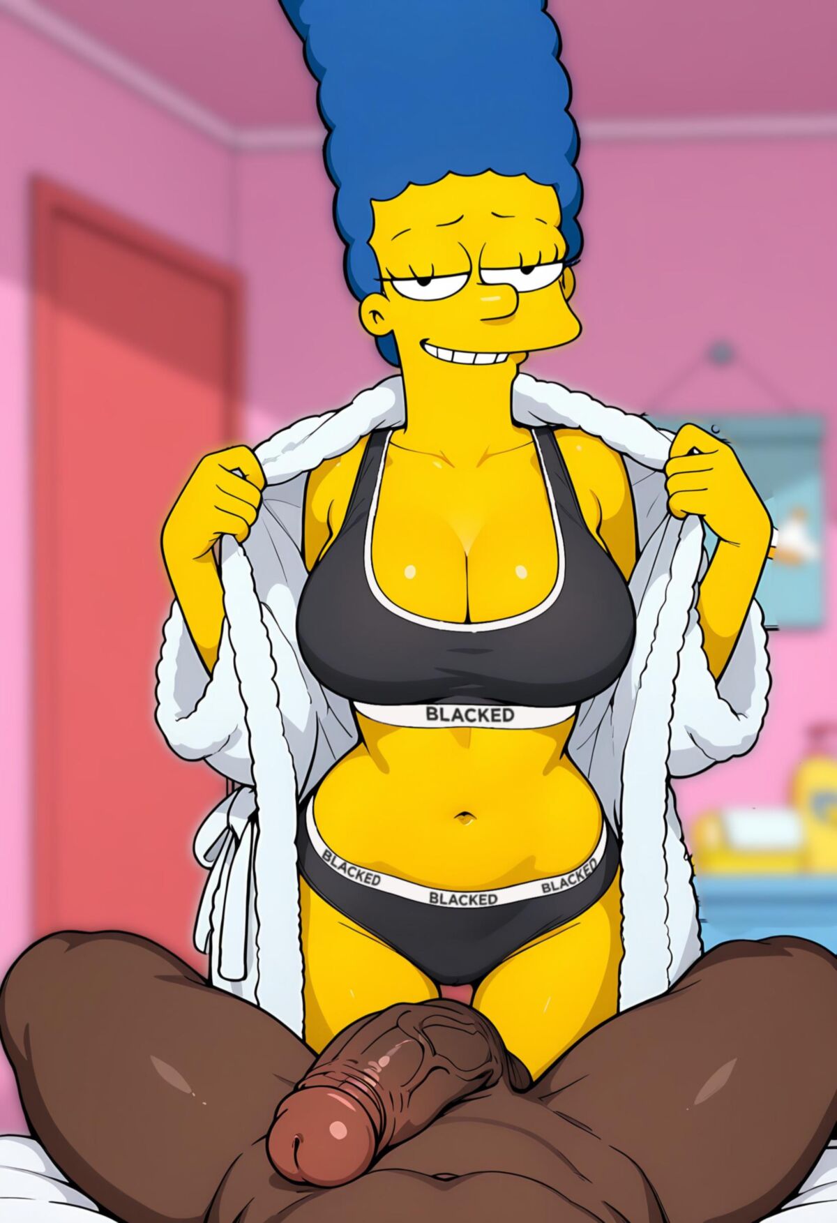 Marge Simpson Blacked