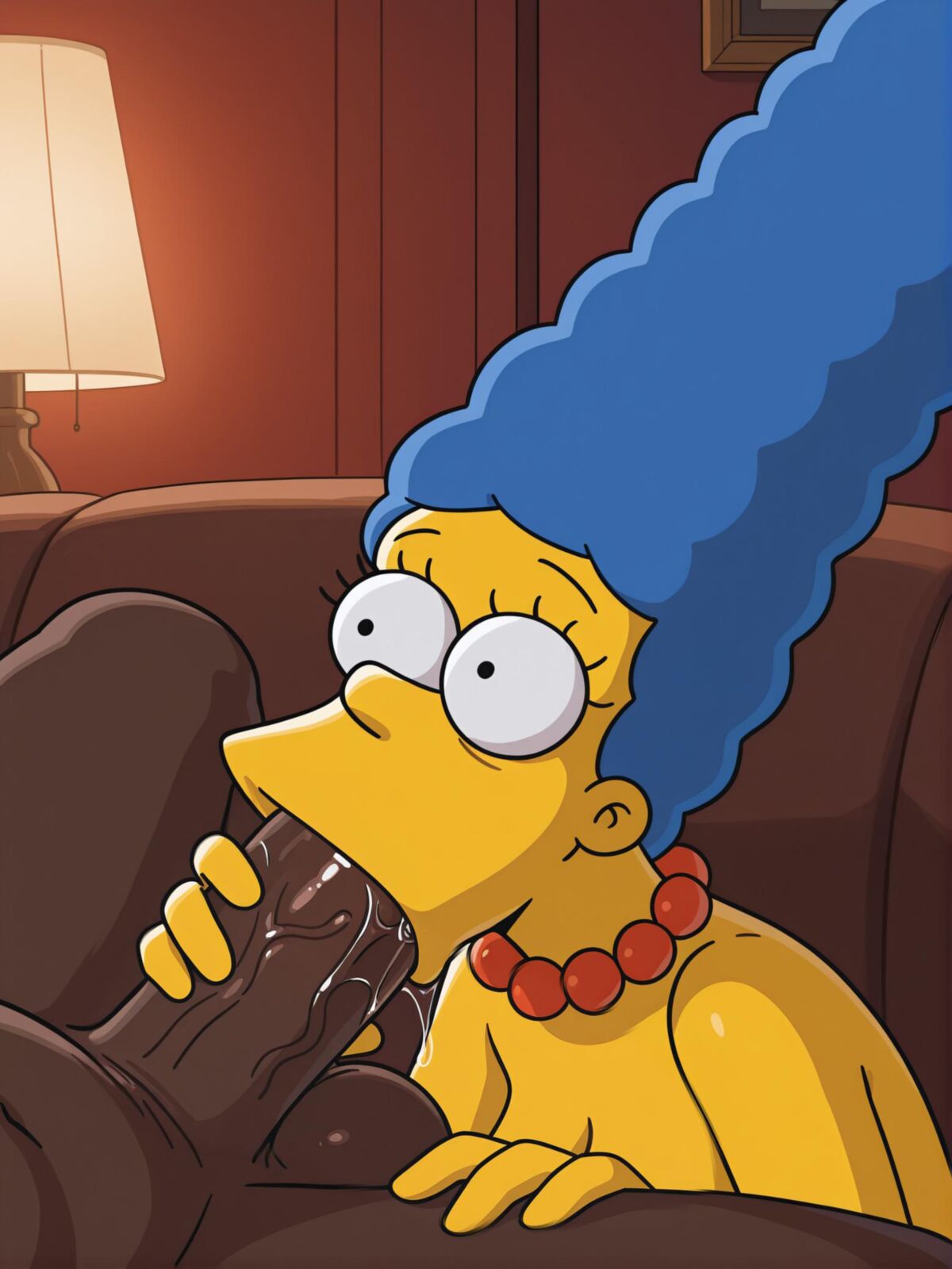Marge Simpson Blacked