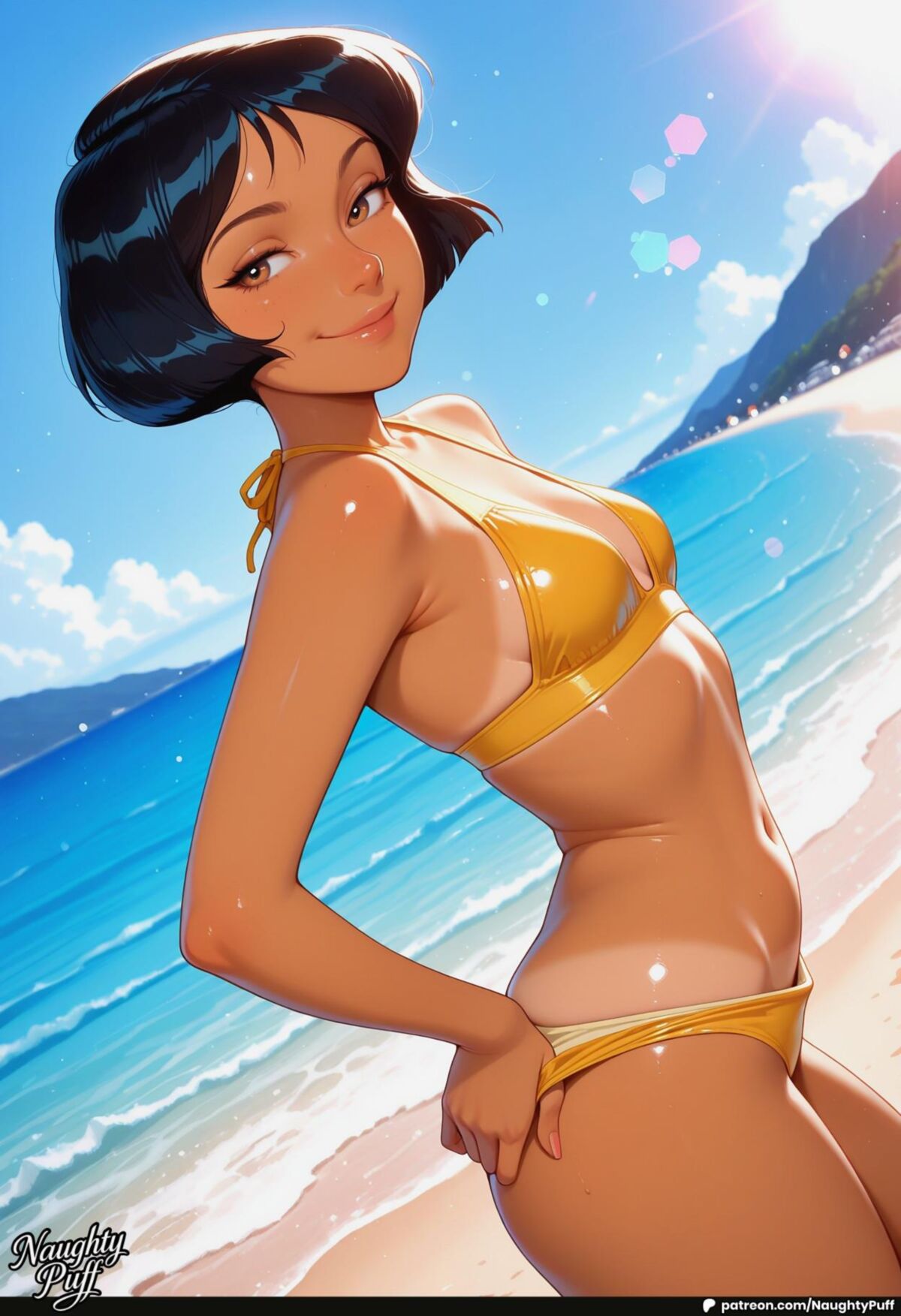 totally spies alex fucked on the beach