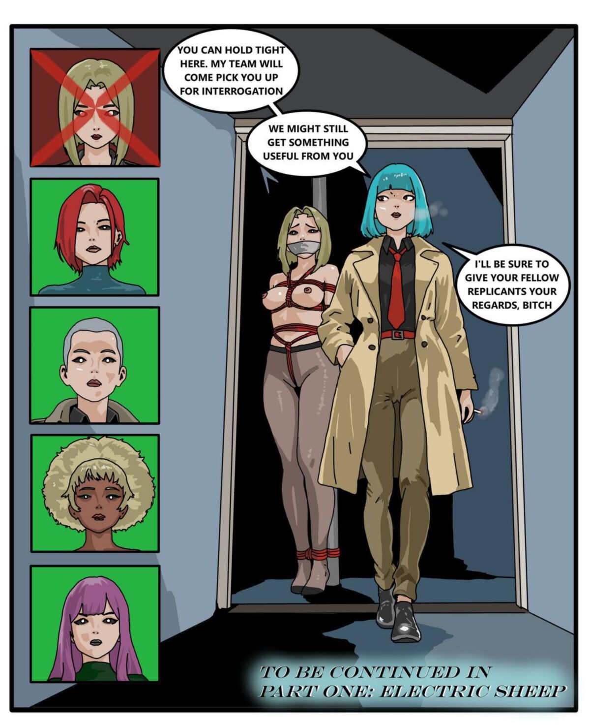 Bondage Cartoon