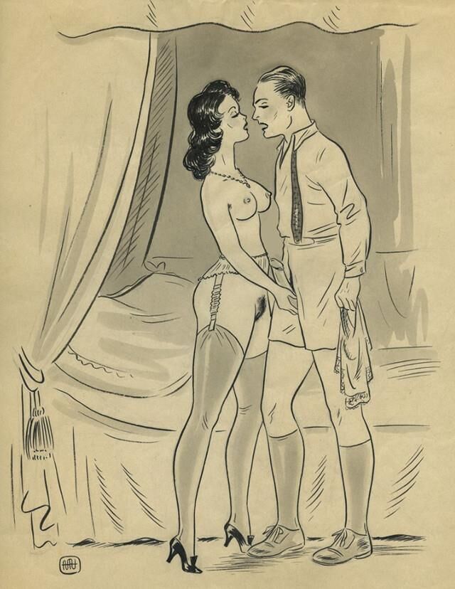 Arte da femdom vintage da Europa Diversa Europeia
