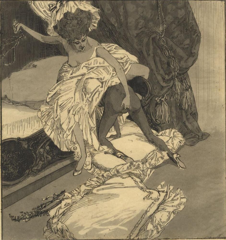 Arte da femdom vintage da Europa Diversa Europeia