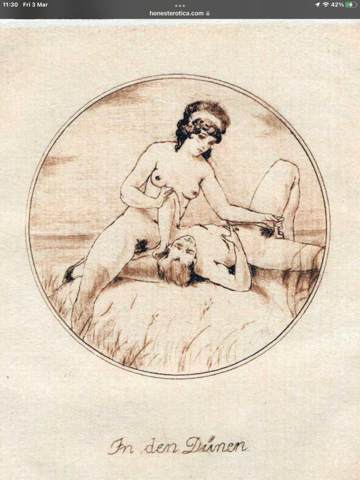 Arte da femdom vintage da Europa Diversa Europeia