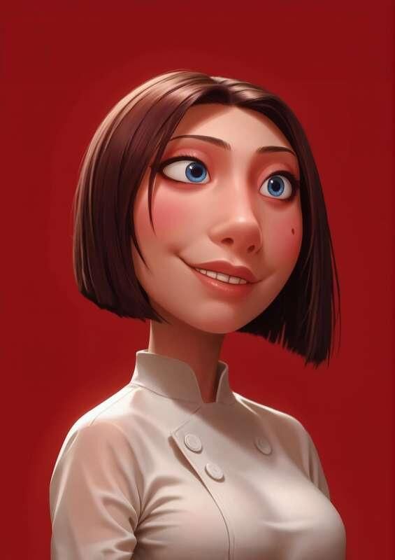 Ratatouille Cossette ist heiße Fotze