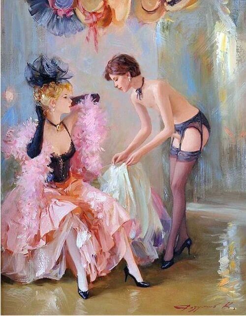 Arte da femdom vintage da Europa Diversa Europeia