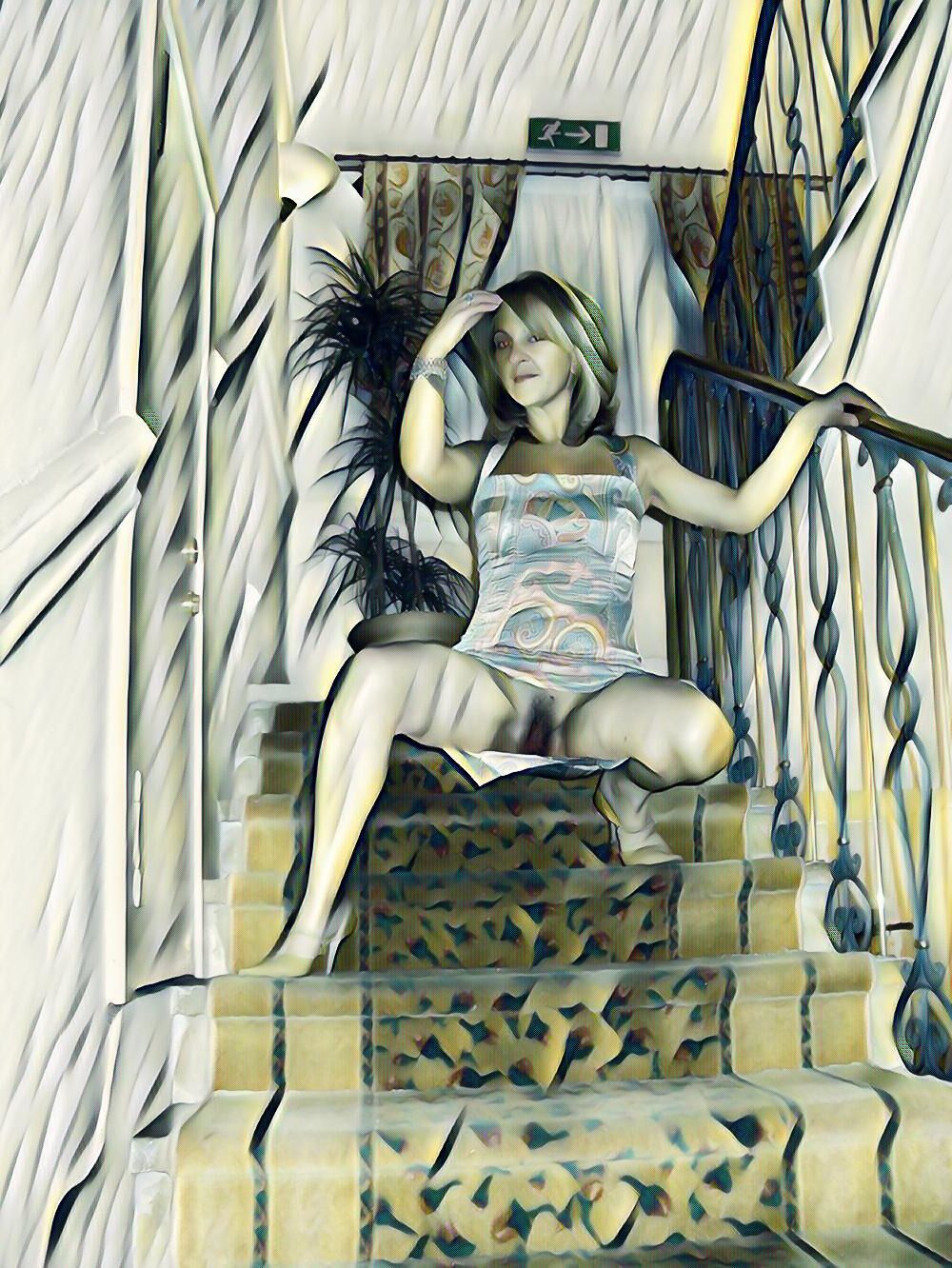 Escalier vers le ciel