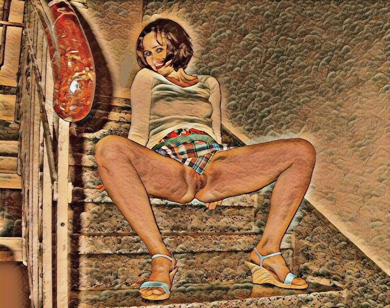 Escalier vers le ciel