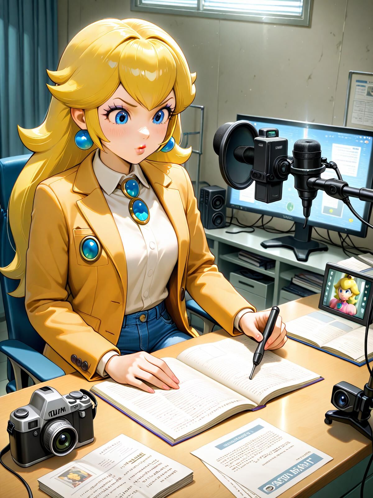 AI: Prinzessin Peach Pornfilm