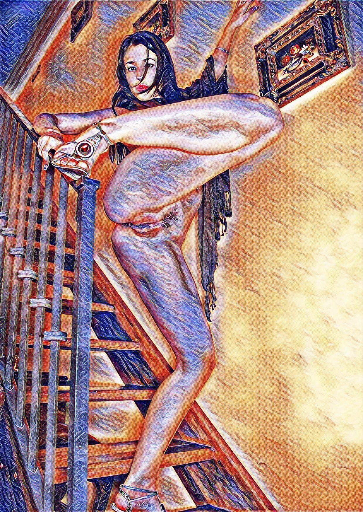 Escalier vers le ciel
