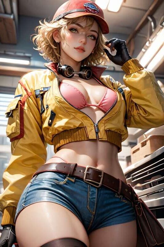 final fantasy cindy topless and fucked