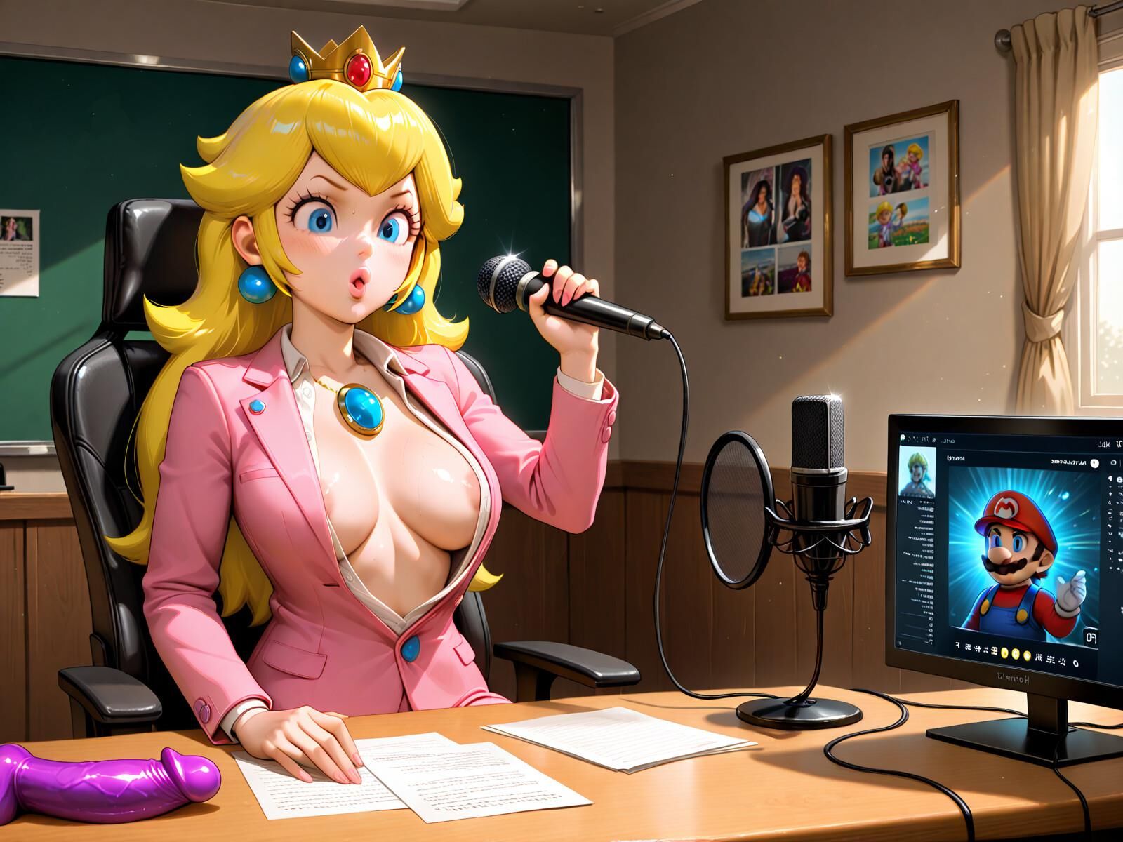 AI: Prinzessin Peach Pornfilm