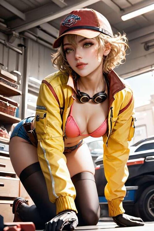 final fantasy cindy topless and fucked
