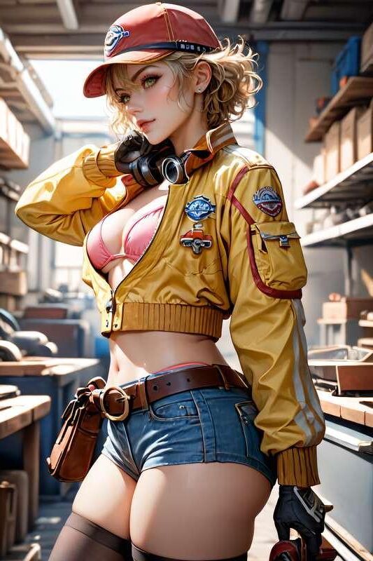 final fantasy cindy topless and fucked
