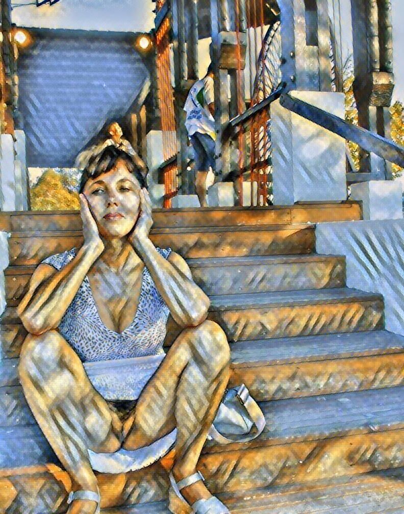 Escalier vers le ciel