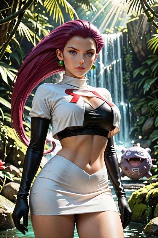 pokemon jessie in the jungle hentai