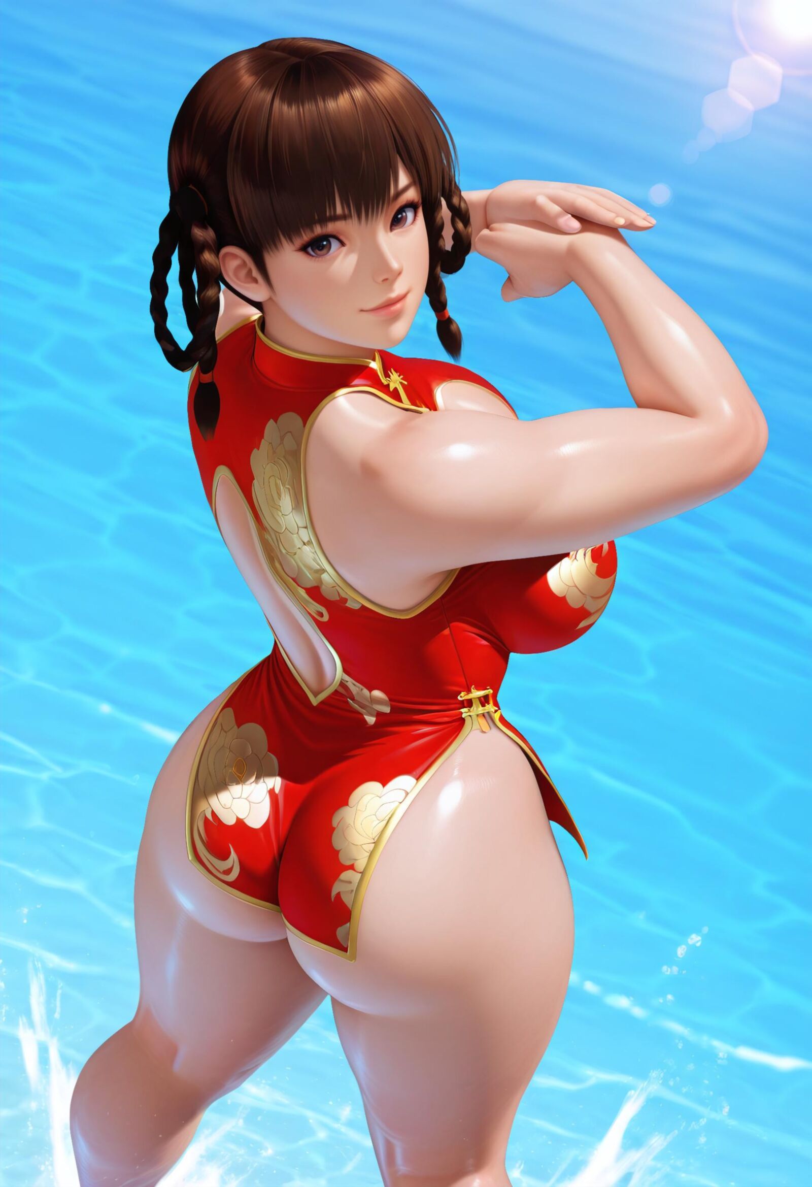 doa xxx leifang being banged on the beach