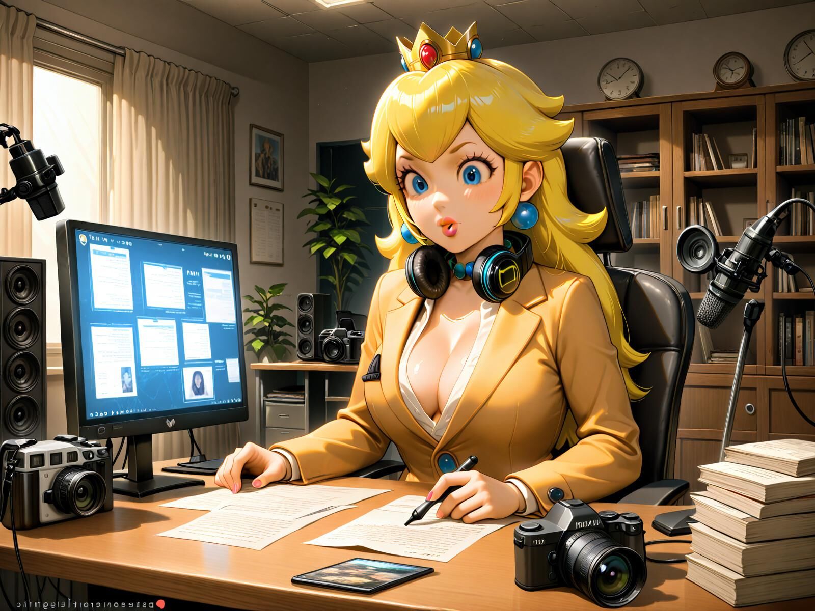 AI: Prinzessin Peach Pornfilm