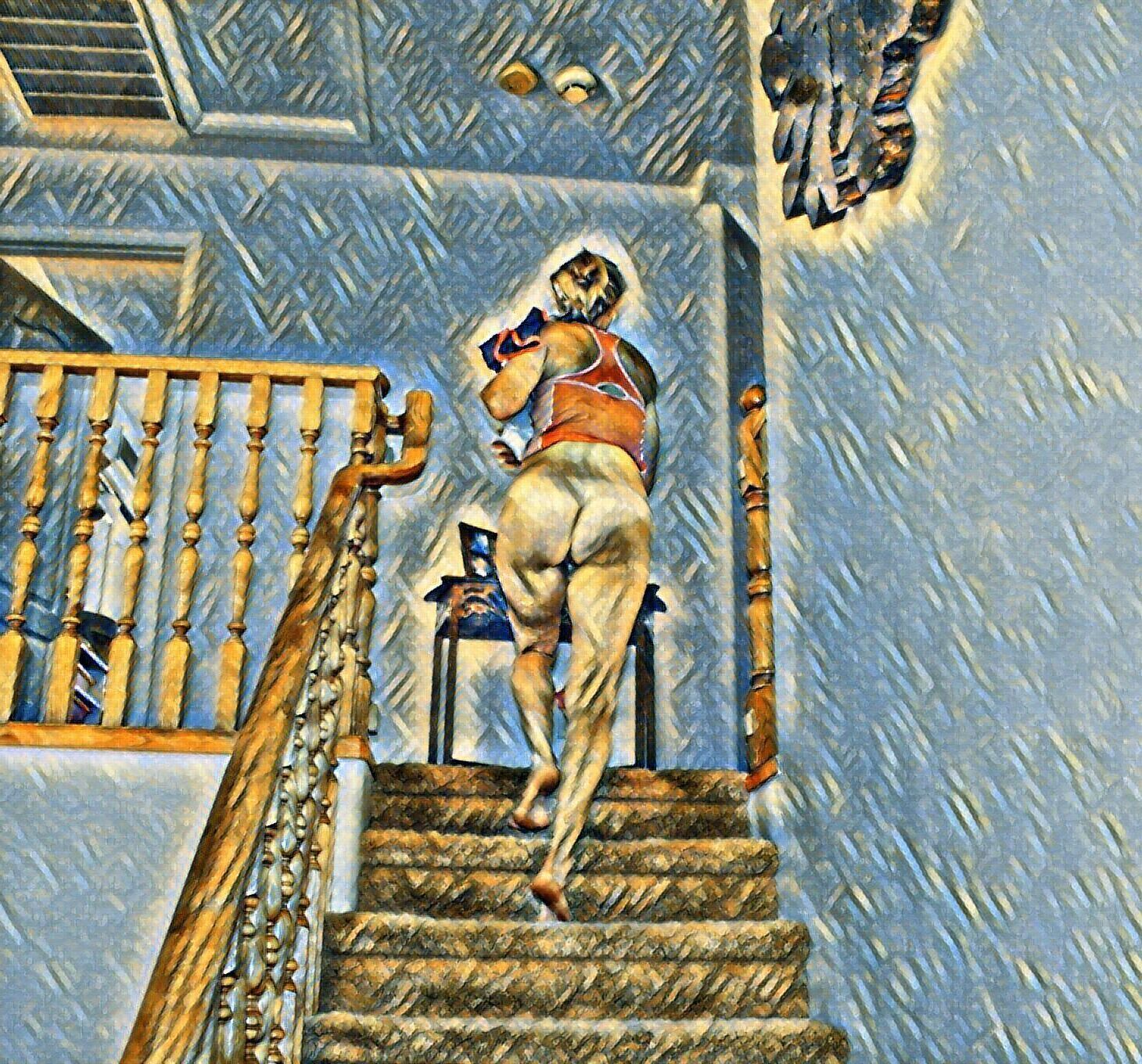 Escalier vers le ciel
