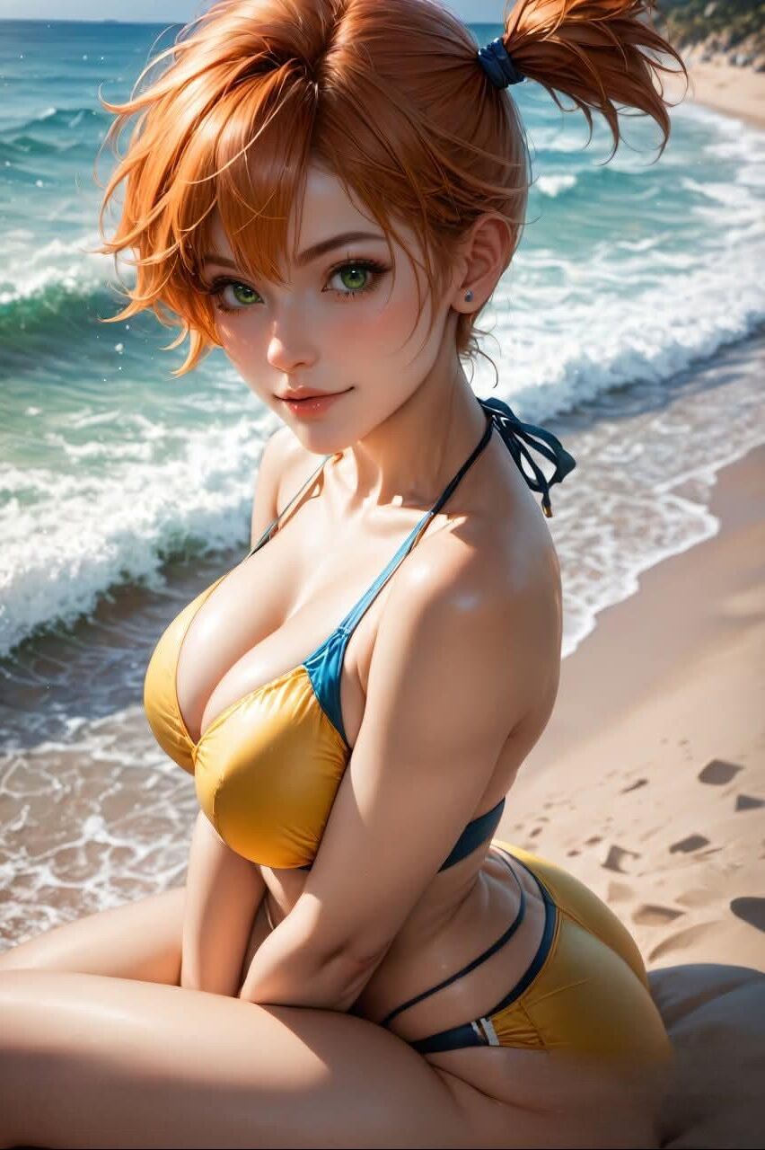突く