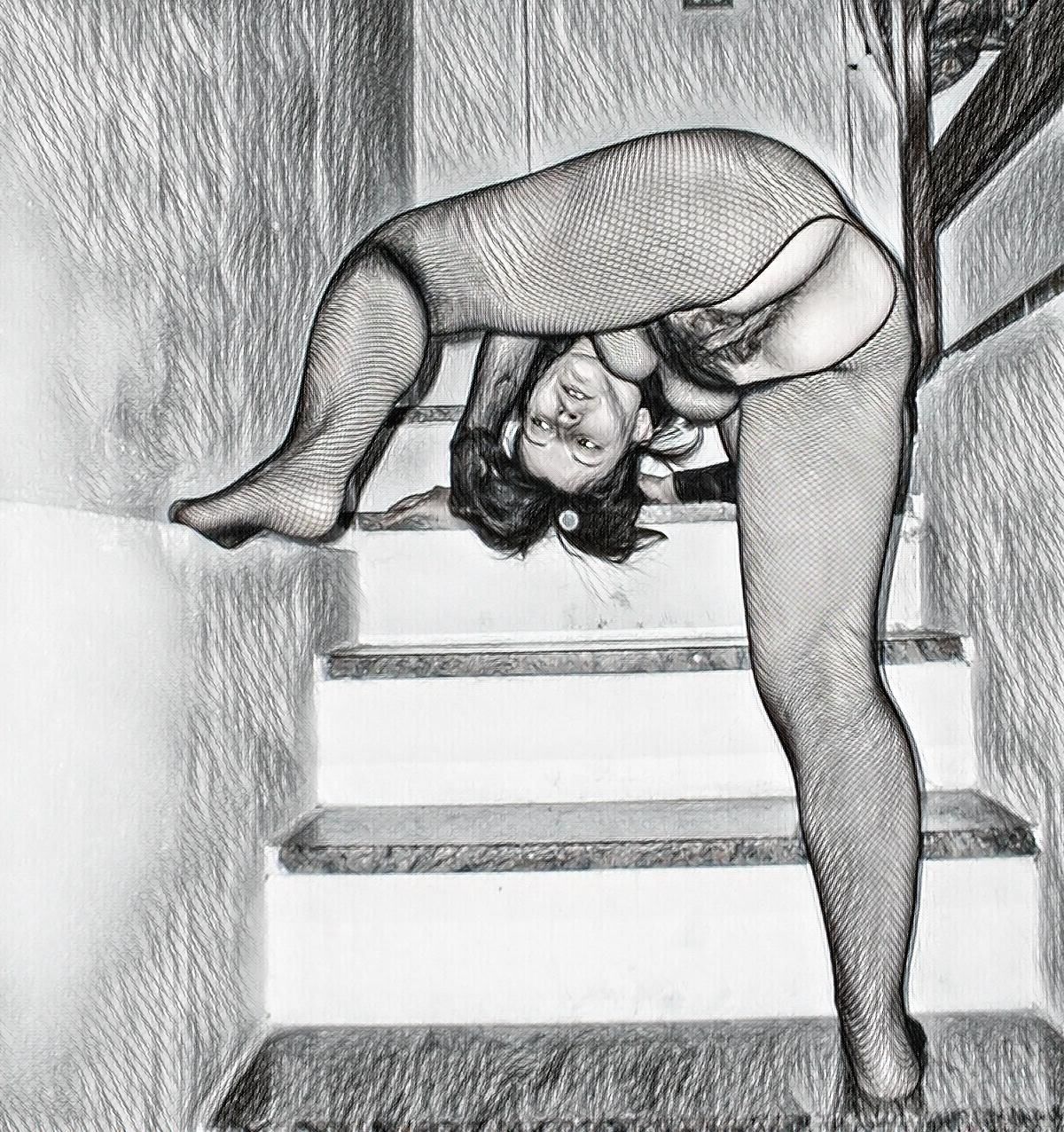 Escalier vers le ciel