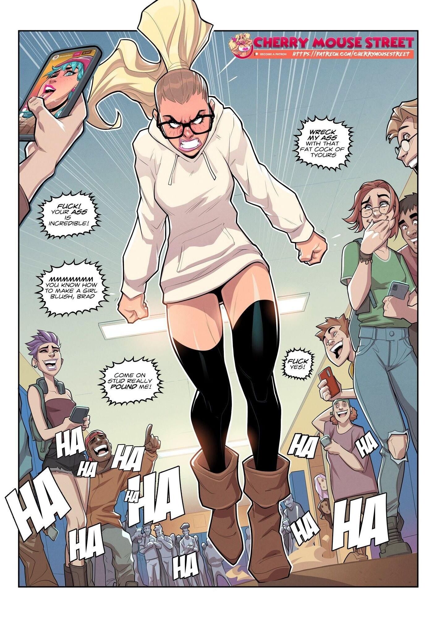 Comic porno: Fanny: mala animadora