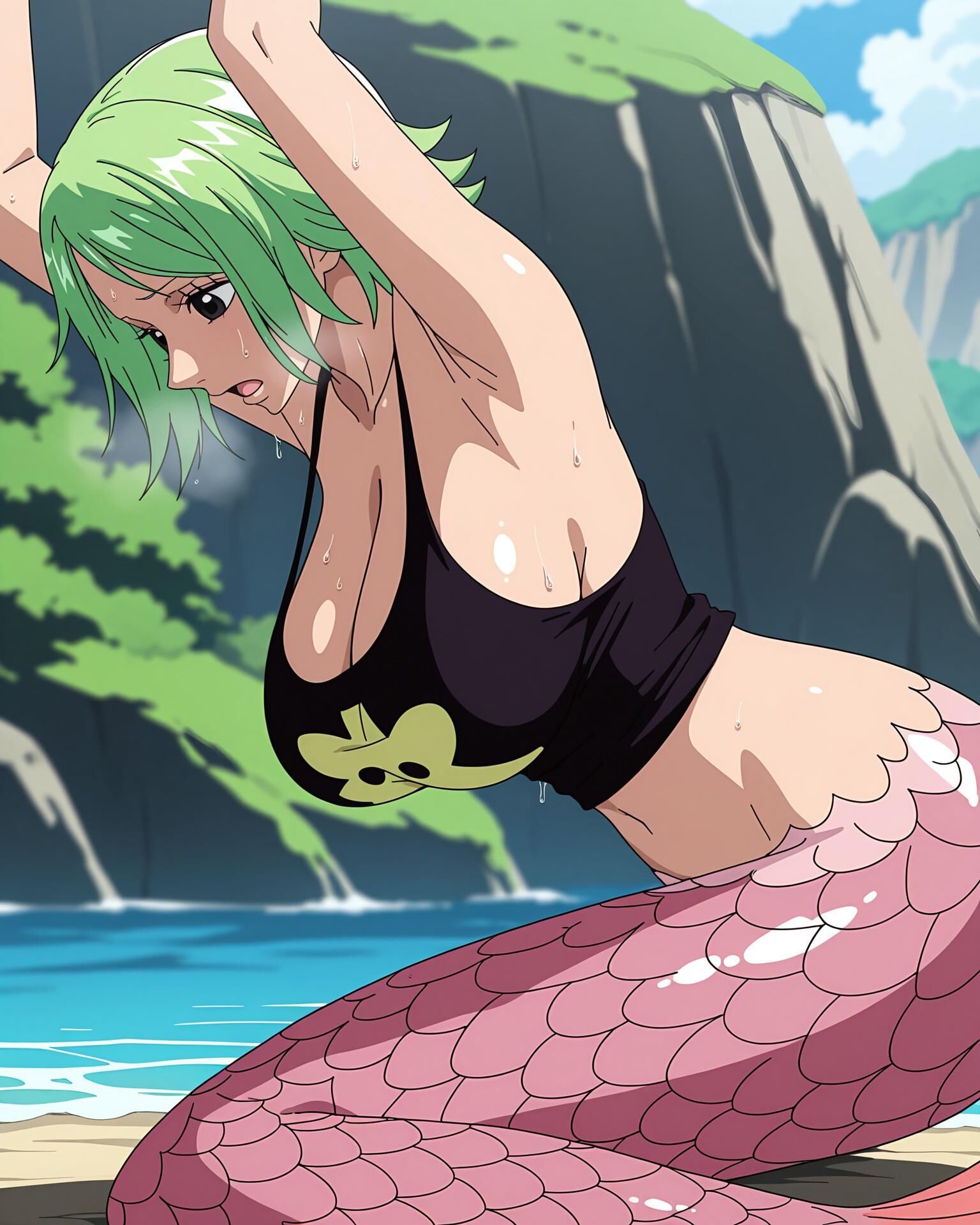 One Piece Sexy Mermaid Camie