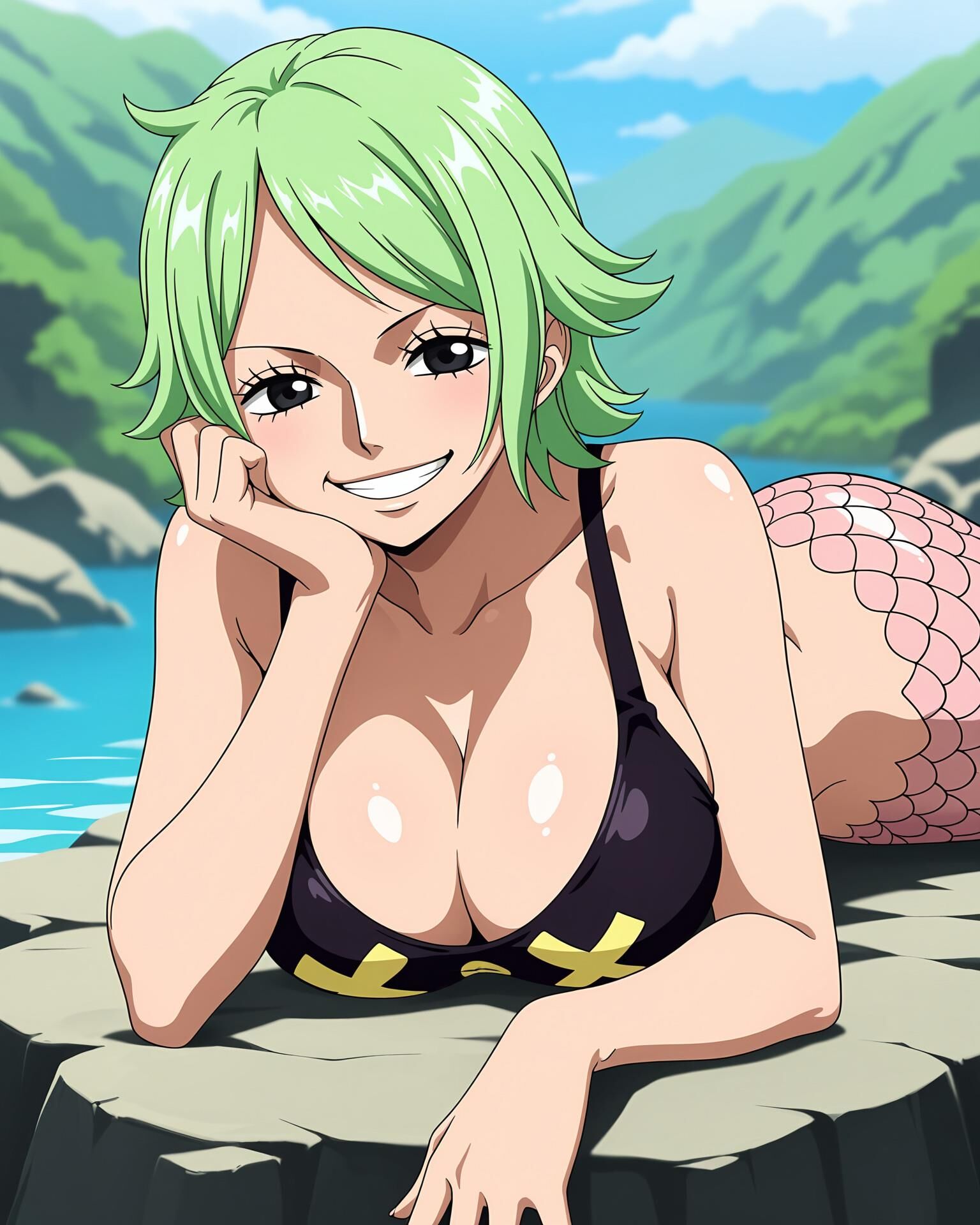 One Piece Sexy Mermaid Camie