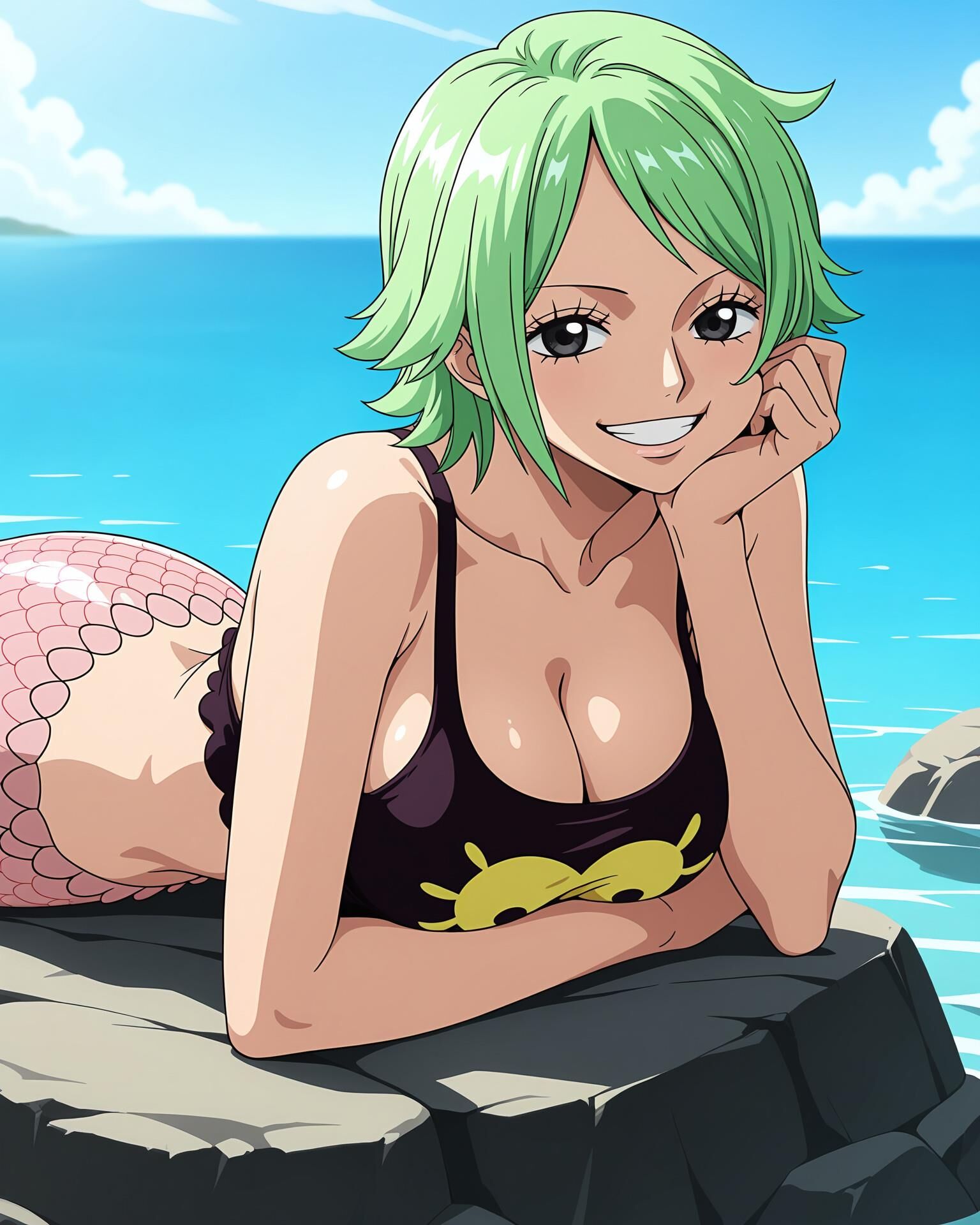 One Piece Sexy Mermaid Camie
