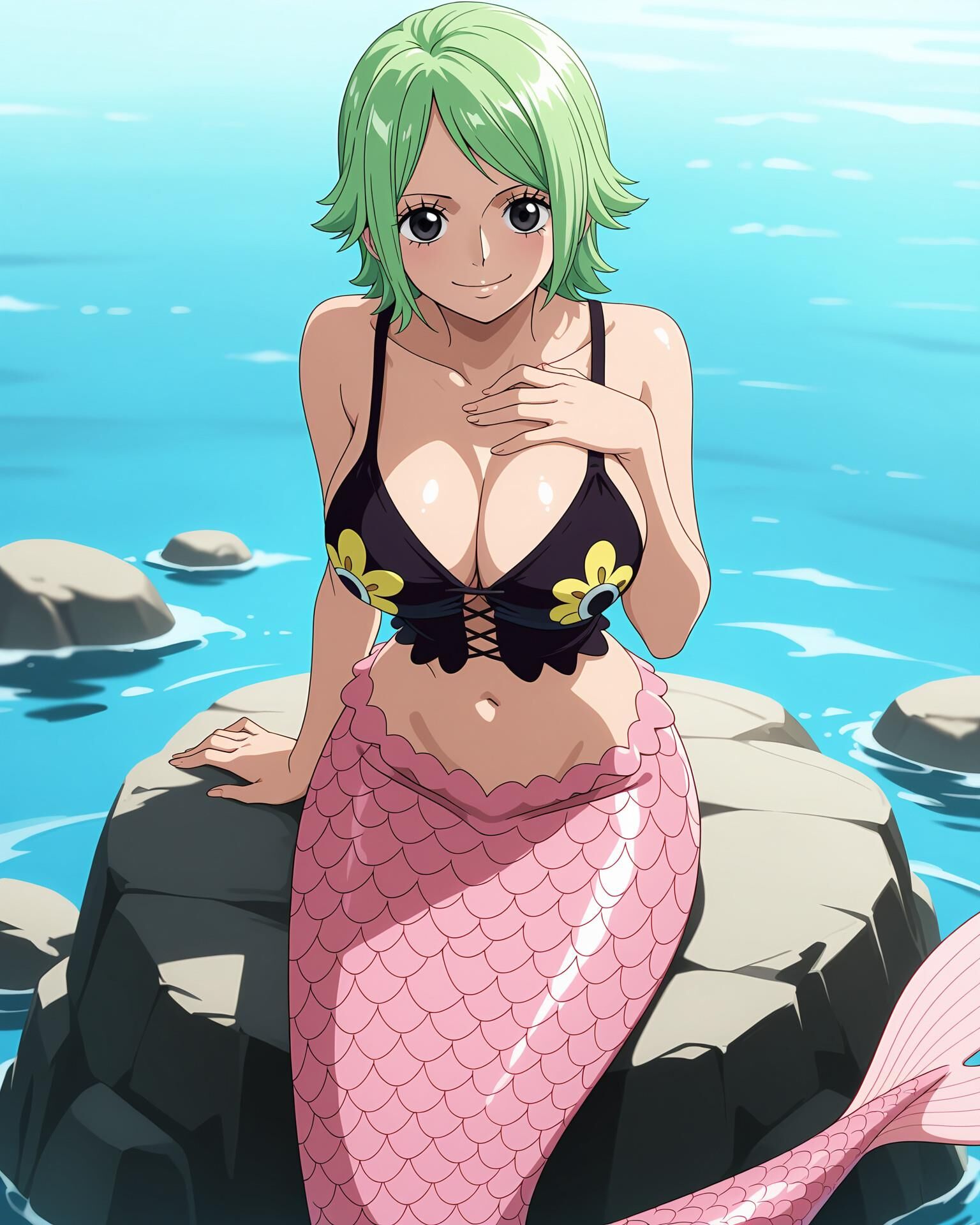 One Piece Sexy Mermaid Camie
