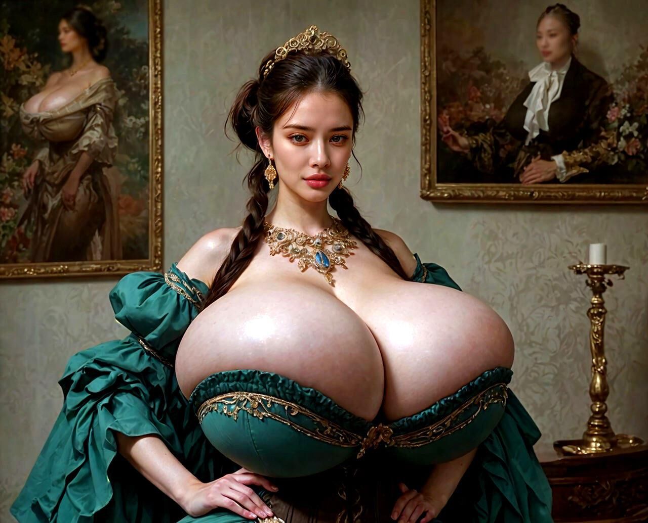 Tetas y tetas a las tetas