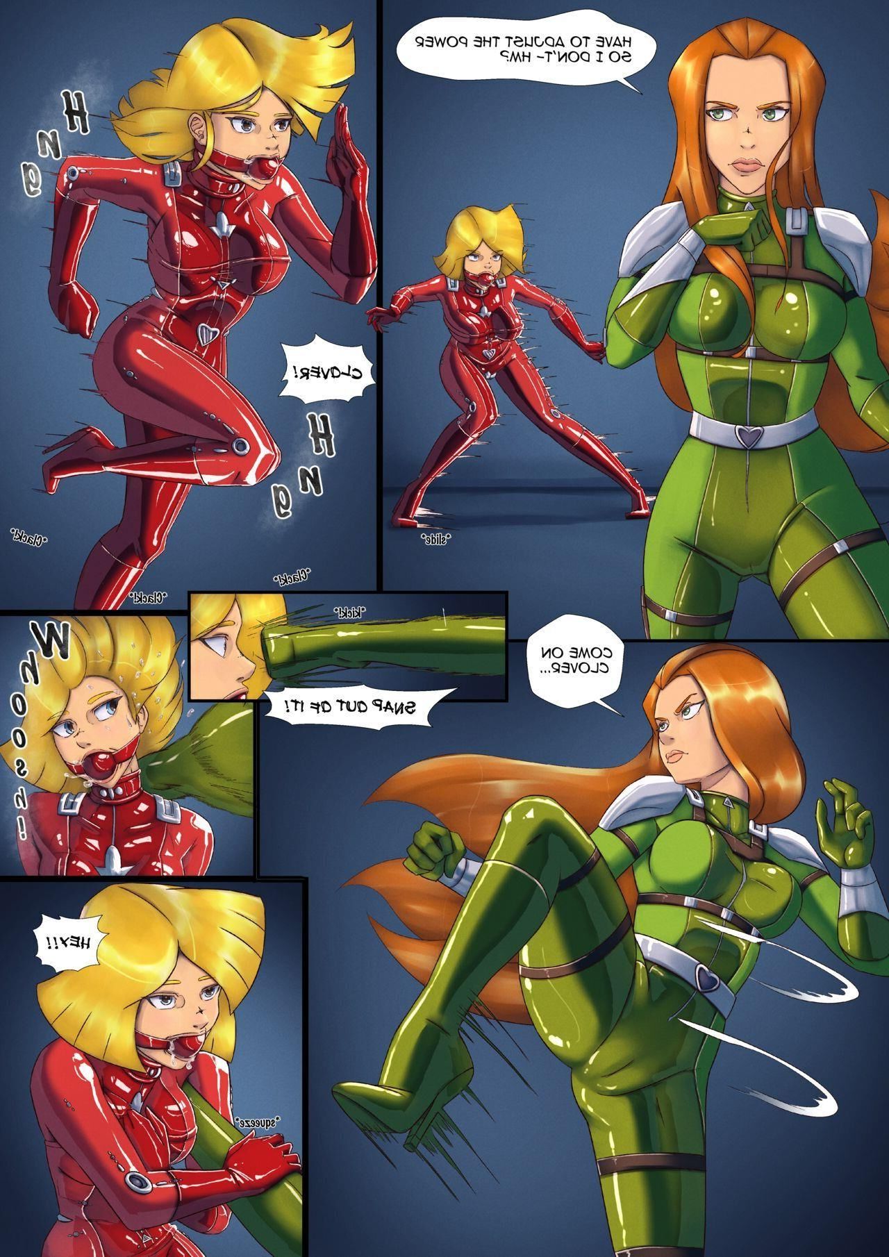 TOTALLY SPIES SAM'S DOWNFALL