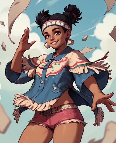 Street Fighter Lily Hawk mexicana beautie hentai