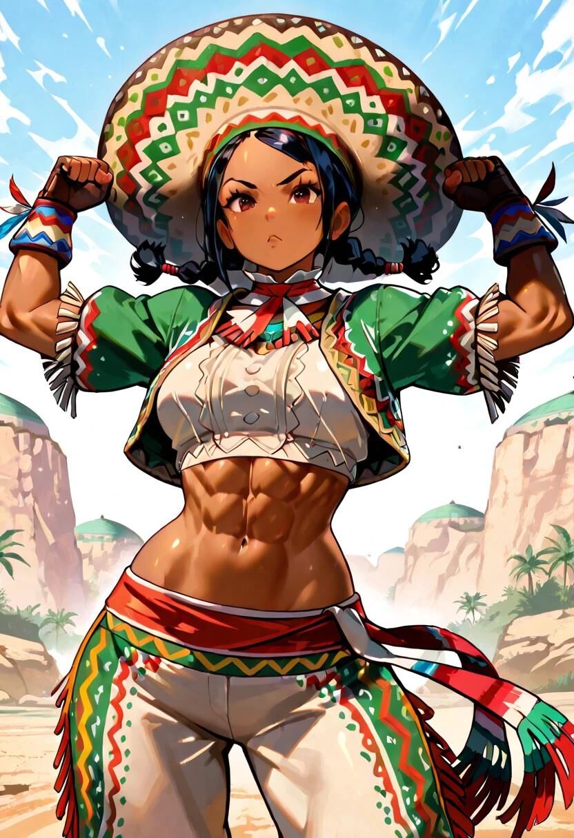 Street Fighter Lily Hawk mexicana beautie hentai