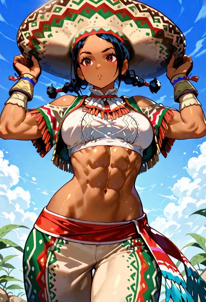 Street Fighter Lily Hawk mexicana beautie hentai