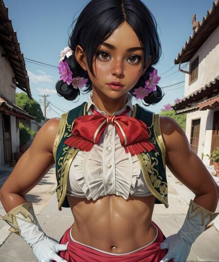 Street Fighter Lily Hawk mexicana beautie hentai