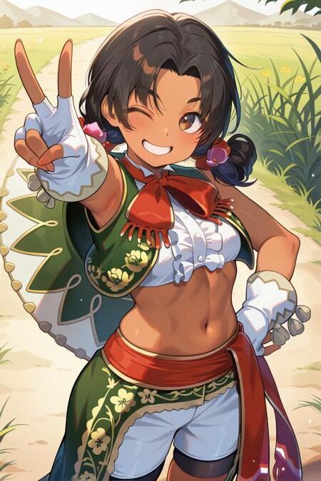 Street Fighter Lily Hawk mexicana beautie hentai