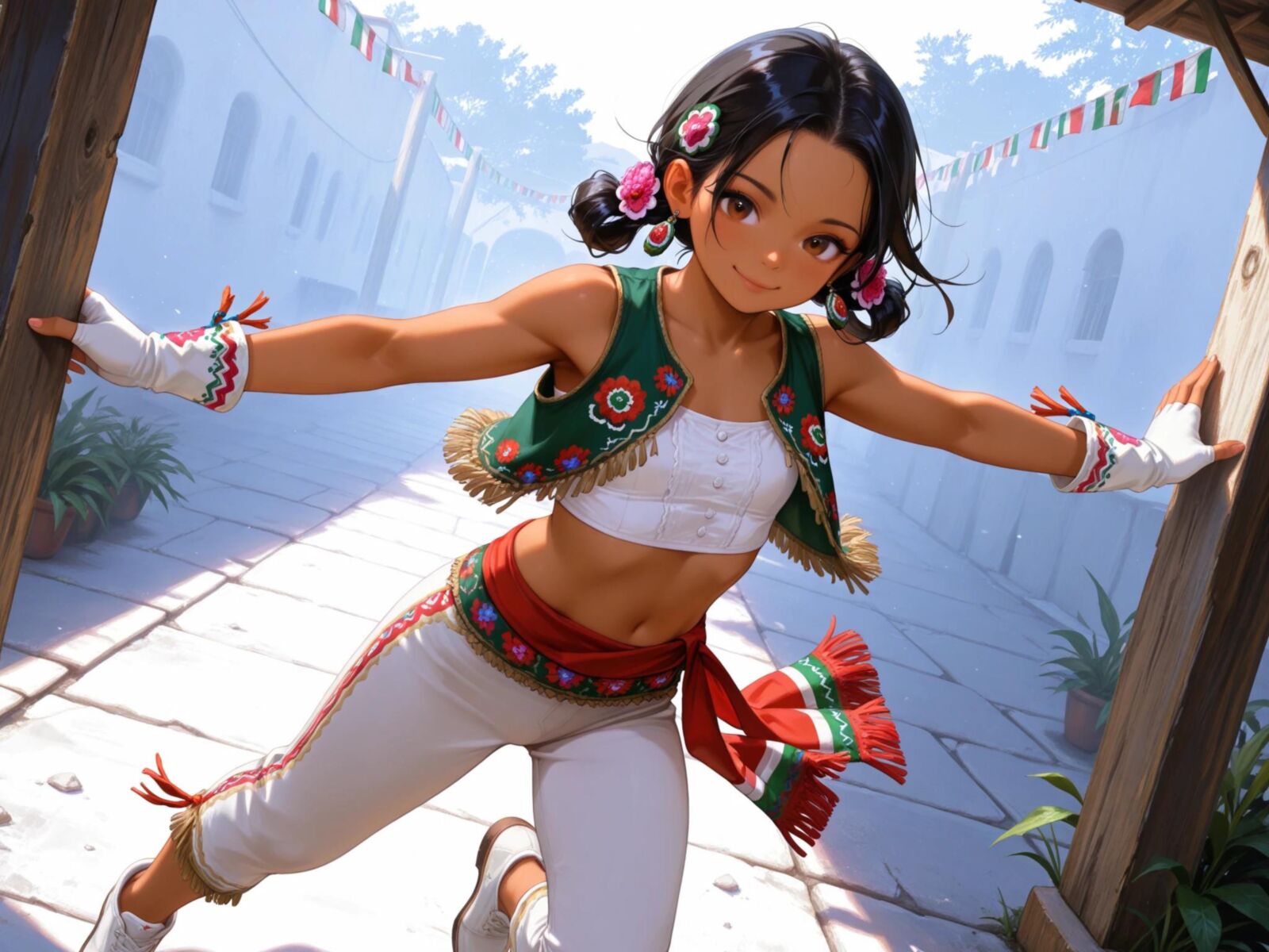Street Fighter Lily Hawk mexicana beautie hentai