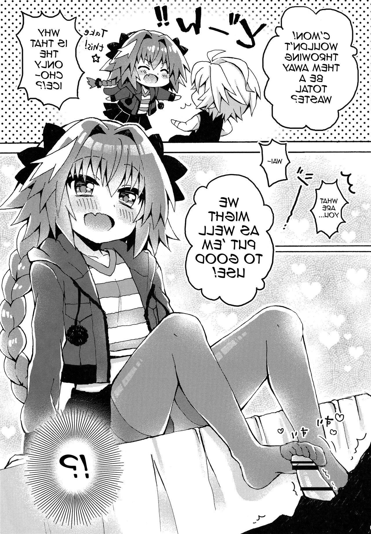Astolfo и Master (Trap yaoi)
