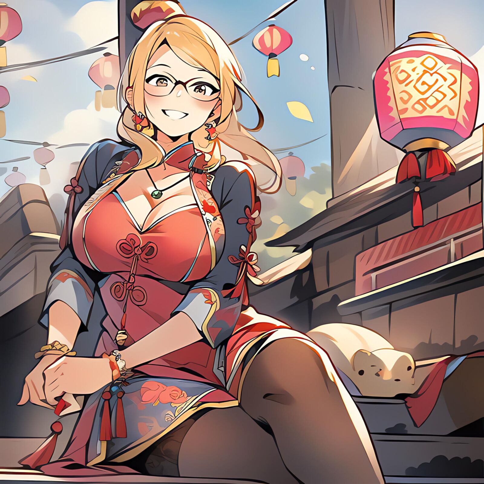 Cartooned China style