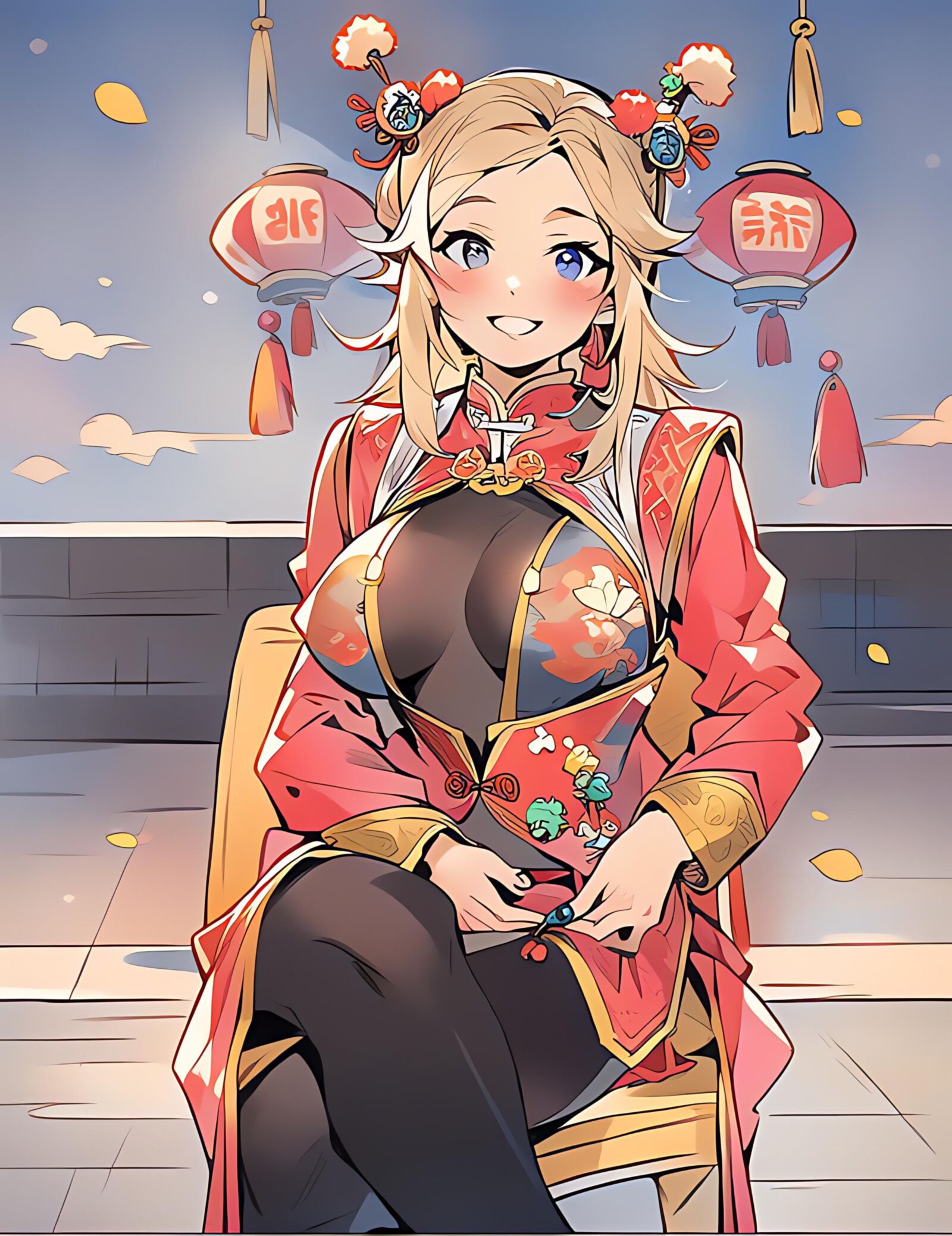 Cartooned China style